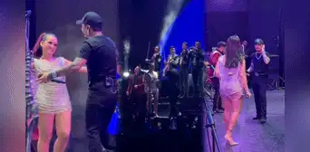 Daniela Darcourt y Christian Nodal sorprendieron en concierto al cantar a dúo el tema 'Probablemente' Daniela Darcourt y Christian Nodal sorprendieron en concierto al cantar a dúo el tema 'Probablemente'