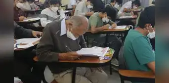 ¡Ejemplo a seguir! Napoleón Reyes, el postulante de 70 años que busca ingresar a la UNI
