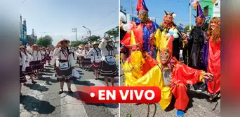 Entrada de ccapo en Arequipa EN VIVO: danzarines, cantantes de copla y carros alegóricos participan Entrada de ccapo en Arequipa EN VIVO: danzarines, cantantes de copla y carros alegóricos participan