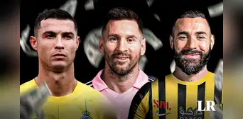 Cristiano y Benzema superan ampliamente a Messi: filtran lista de los 10 mejores pagados en el mundo
