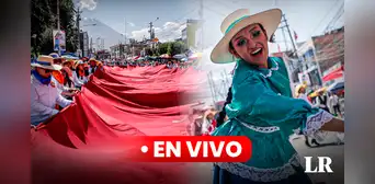 Aniversario de Arequipa 2023 EN VIVO: inició la presentación de comparsas en el Corso de la Amistad Aniversario de Arequipa 2023 EN VIVO: inició la presentación de comparsas en el Corso de la Amistad