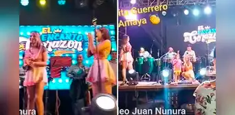 Corazón Serrano: hija de Lorenzo Guerrero se roba show y canta en concierto "¡Nació la sucesora de Edita!"