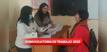 ¡Atención, bachilleres! Minedu abre convocatoria de TRABAJO con pagos desde S/2.500