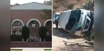 Escolares del colegio Markham que se accidentaron en Huaraz viajaban en vehículo sin cinturones Escolares del colegio Markham que se accidentaron en Huaraz viajaban en vehículo sin cinturones