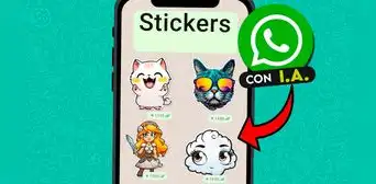 ¿No encuentras el sticker perfecto? Ahora podrás crearlo con IA sin salir de WhatsApp