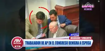 Congreso: militante de Acción Popular enfrenta denuncia por violencia contra su expareja Congreso: militante de Acción Popular enfrenta denuncia por violencia contra su expareja