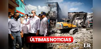 Explosión en San Cristóbal: heridos, fallecidos y acciones del Gobierno Explosión en San Cristóbal: heridos, fallecidos y acciones del Gobierno