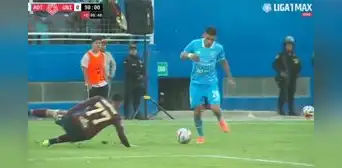 Kevin Serna dejó en el suelo a Celi y anotó un golazo para el 2-0 de ADT ante Universitario