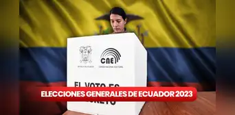 A qué hora se puede votar: conoce el horario completo del centro de votación de las Elecciones Generales de Ecuador 2023