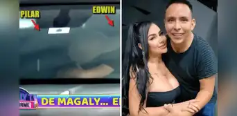 Edwin Sierra y Pilar Gasca fueron vistos abrazados tras anuncio de ruptura de su relación