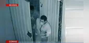 ¡Se fueron corriendo! Alarma impidió que delincuentes robaran casa en Comas ¡Se fueron corriendo! Alarma impidió que delincuentes robaran casa en Comas
