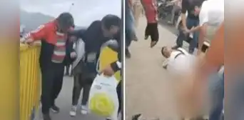 SMP: maniataron y golpearon a delincuente que acuchilló a joven por resistirse a robo