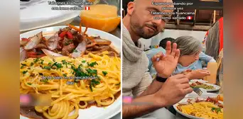 Español prueba tallarines a la huancaína con lomo saltado en mercado del Cusco: “Riquísimo” Español prueba tallarines a la huancaína con lomo saltado en mercado del Cusco: “Riquísimo”