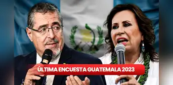 Encuesta presidencial Guatemala: ¿quién va ganando en la intención de voto para la segunda vuelta? Encuesta presidencial Guatemala: ¿quién va ganando en la intención de voto para la segunda vuelta?