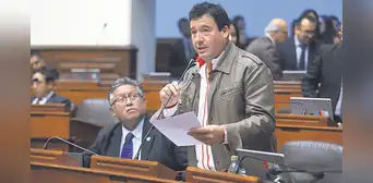 Acción Popular: congresista Edwin Martínez no puede acogerse a ley Soto