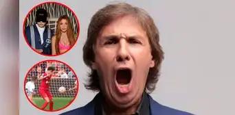 Bambino Pons improvisa canción de Shakira y Bizarrap para narrar golazo de Luis Díaz