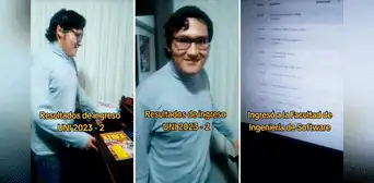 Joven se emociona al ver que ingresó a la UNI y hace insólita revelación: “Ya iba a ir a otra universidad” Joven se emociona al ver que ingresó a la UNI y hace insólita revelación: “Ya iba a ir a otra universidad”