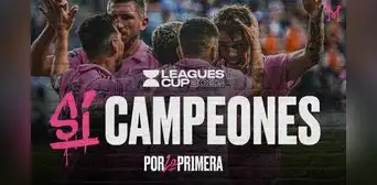 Inter Miami campeón de la Leagues Cup tras vencer a Nashville: levantó su primer título con Messi
