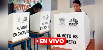 Resultados Elecciones Ecuador 2023: ¿quién va ganando, según el CNE?