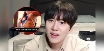SUPER JUNIOR: Kyuhyun se sonrojó al ver tatuaje que una ELF hizo en su honor SUPER JUNIOR: Kyuhyun se sonrojó al ver tatuaje que una ELF hizo en su honor