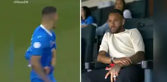 La fría reacción de Neymar tras el gol del Al-Hilal por la Liga de Arabia Saudita La fría reacción de Neymar tras el gol del Al-Hilal por la Liga de Arabia Saudita