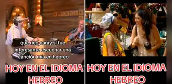 La canción ‘Hoy’ de Gian Marco fue interpretada en hebreo: “En cualquier idioma te llega al alma”