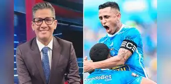 Osores explotó por polémico triunfo de Cristal con gol de Yotún: "Felicitaciones, Agustín Lozano"