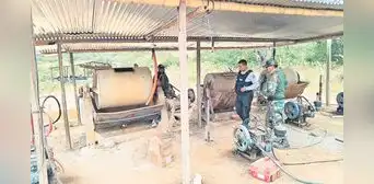Piura: intervienen 17 campamentos utilizados para minería ilegal Piura: intervienen 17 campamentos utilizados para minería ilegal