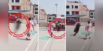 Asesinato en SJL: transmisión EN VIVO captó a sicario que disparó a joven en pleno partido de futbol