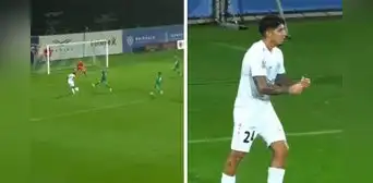 Luis Iberico anotó su primer gol con el Riga FC y clasificó a semifinales de la Copa de Letonia