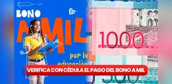 Bono a Mil: ¡verifica HOY con tu cédula el pago de 1.000 pesos!