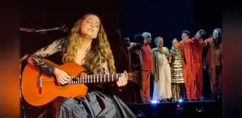 Natalia Lafourcade hizo emocionar y bailar a fans en Lima: “Mucha de mi inspiración vino de Perú" Natalia Lafourcade hizo emocionar y bailar a fans en Lima: “Mucha de mi inspiración vino de Perú"
