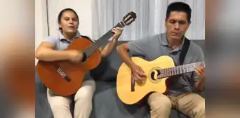 Padres de Kevin Pedraza interpretan la canción ‘Justo cielo’ en honor al artista: “¡Hermoso!”