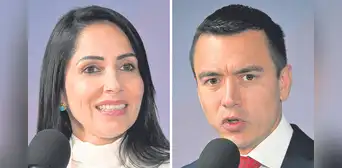 Luisa González y Daniel Noboa preparan la segunda vuelta en Ecuador Luisa González y Daniel Noboa preparan la segunda vuelta en Ecuador