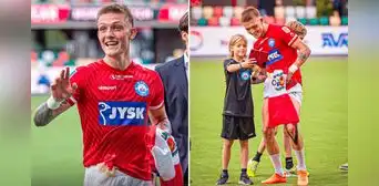 Oliver Sonne revela el peculiar motivo por el que celebró con bandera peruana tras victoria de Silkeborg Oliver Sonne revela el peculiar motivo por el que celebró con bandera peruana tras victoria de Silkeborg