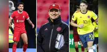 Con Luis Díaz y James Rodríguez: la lista de Néstor Lorenzo en Colombia para las eliminatorias