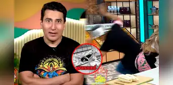 Armando Machuca tropezó y sufrió aparatosa caída en el set de 'El gran chef: famosos' Armando Machuca tropezó y sufrió aparatosa caída en el set de 'El gran chef: famosos'