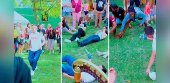 Huancavelicano enseña danza de las tijeras a franceses y redes reaccionan: “Peruanos conquistan el mundo”