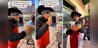 Italiano viaja al Cuzco y queda fascinado al probar por primera vez quinua caliente: “Muy buena” Italiano viaja al Cuzco y queda fascinado al probar por primera vez quinua caliente: “Muy buena”