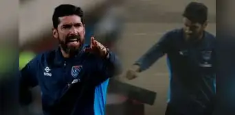 Sebastián Abreu fue denunciado por romper pantalla de VAR valorizada en más de 2.000 euros