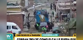 Chorrillos: vecinos denuncian cobro de peajes en vía pública para no ser atacados Chorrillos: vecinos denuncian cobro de peajes en vía pública para no ser atacados