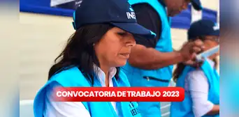 INEI busca a más de 1.400 egresados para trabajo en evaluación nacional con sueldo de S/2.400 INEI busca a más de 1.400 egresados para trabajo en evaluación nacional con sueldo de S/2.400