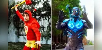 ¡No contaban con su astucia!: el Chapulín Colorado apareció en 'Blue Beetle' y conquista DC