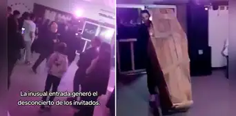 Quinceañera deja en shock con inusual entrada en su fiesta de cumpleaños: “Muy original”
