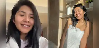 Yarita Lizeth responde luego de que fan le preguntó si "sabe hacer el salto del tigre": "Habrá que aprender"