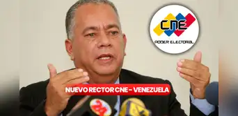 Elvis Amoroso es el nuevo rector del Consejo Nacional Electoral Elvis Amoroso es el nuevo rector del Consejo Nacional Electoral