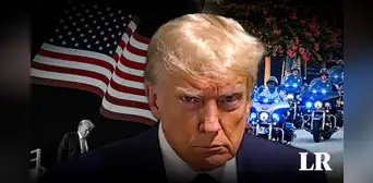 Difunden primera foto del expresidente de EE. UU. Donald Trump durante su fichaje en la cárcel Difunden primera foto del expresidente de EE. UU. Donald Trump durante su fichaje en la cárcel