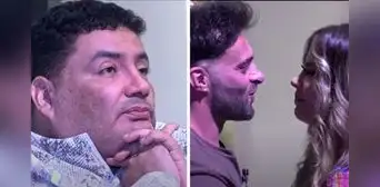 ‘La casa de Magaly’: Renzo Spraggon ‘besa’ a Gabriela Serpa y así reaccionó Alfredo Benavides