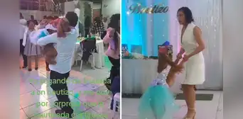 Mujer queda sorprendida al ver cómo celebran el bautizo de una perrita: “Hermoso detalle”