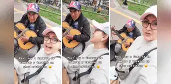 La Miski encuentra a músico callejero en Gamarra y termina cantando huaino ayacuchano La Miski encuentra a músico callejero en Gamarra y termina cantando huaino ayacuchano